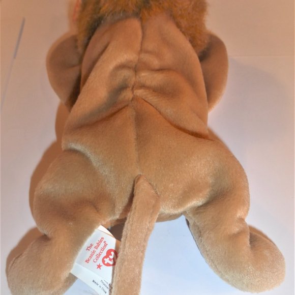 Rare ERROR 1996 TY BEANIE Baby ROARY Lion Feb 20th Beanie Babies Collection - Picture 5 of 8